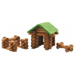 Casute modulare din lemn reconstruibile Maxim 77 piese Log Homes